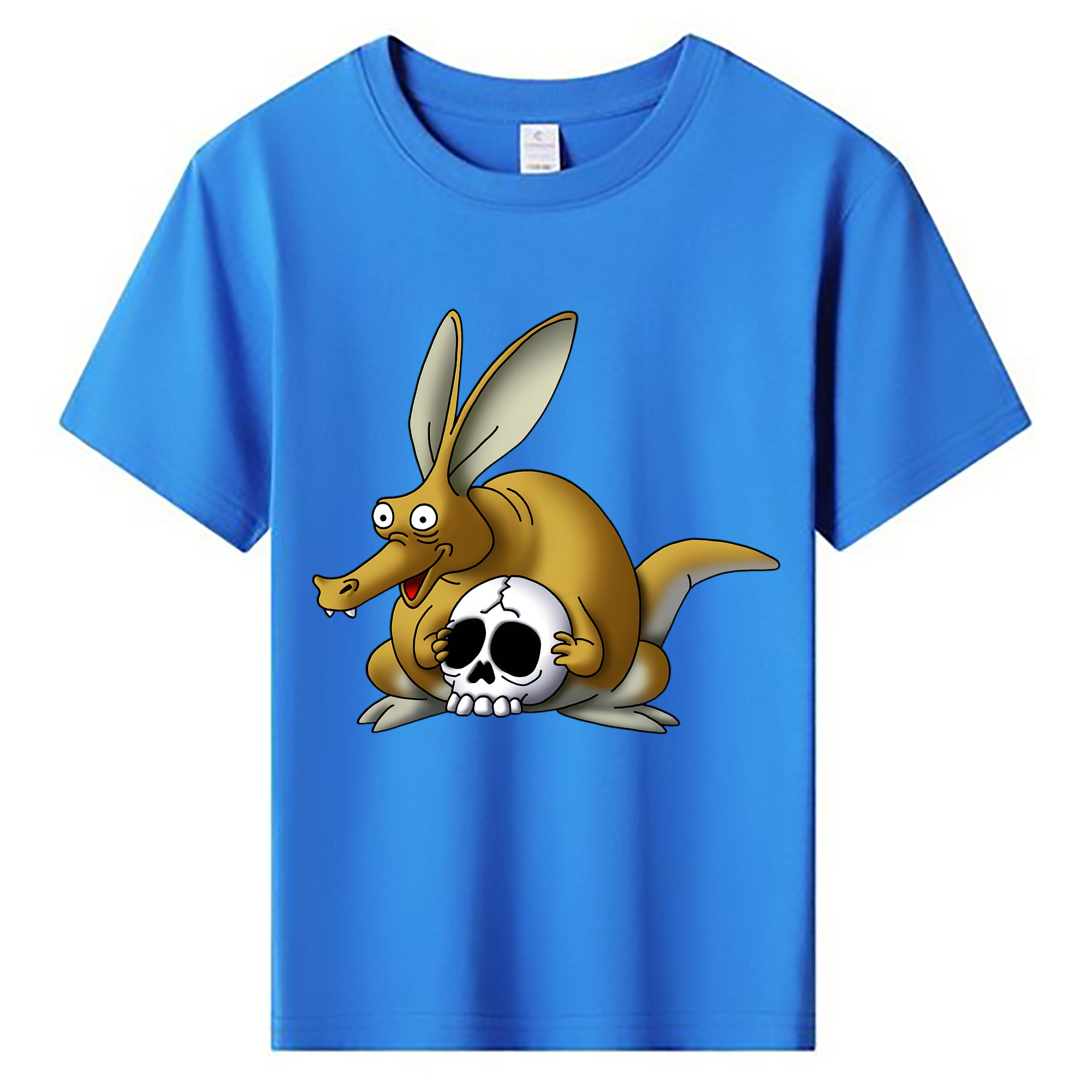 （画像用） ドラゴンクエスト Doragon Kuesuto Dragon Quest 綿100％キッズTシャツ（フロントプリント）